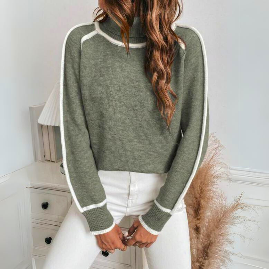 Kaylee™ | Stylish turtleneck jumper