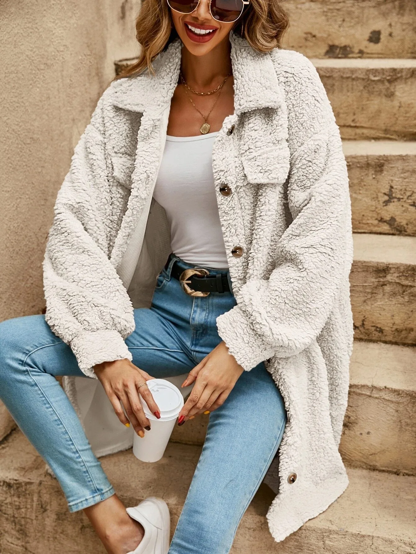 Delfina™ | Loose and relaxed cardigan