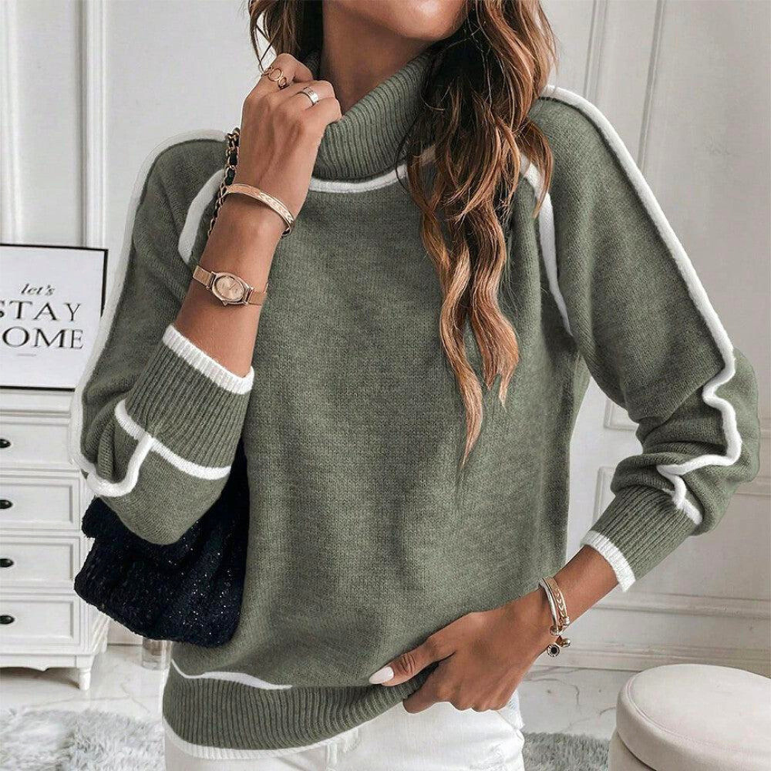 Kaylee™ | Stylish turtleneck jumper