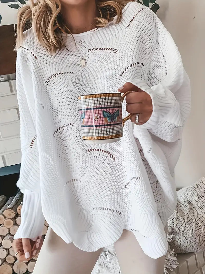 Alexa™ | Plain Knit Sweater