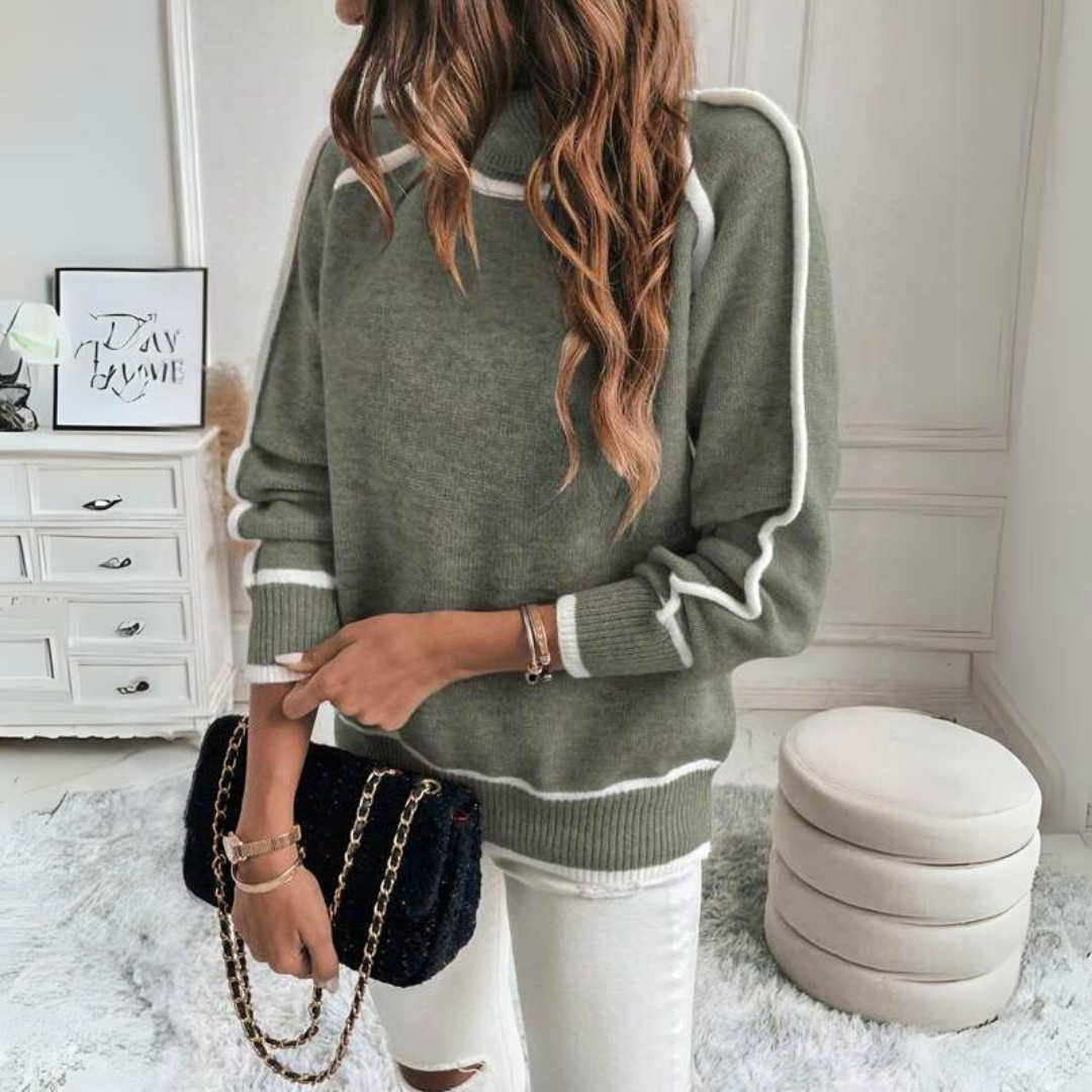 Kaylee™ | Stylish turtleneck jumper