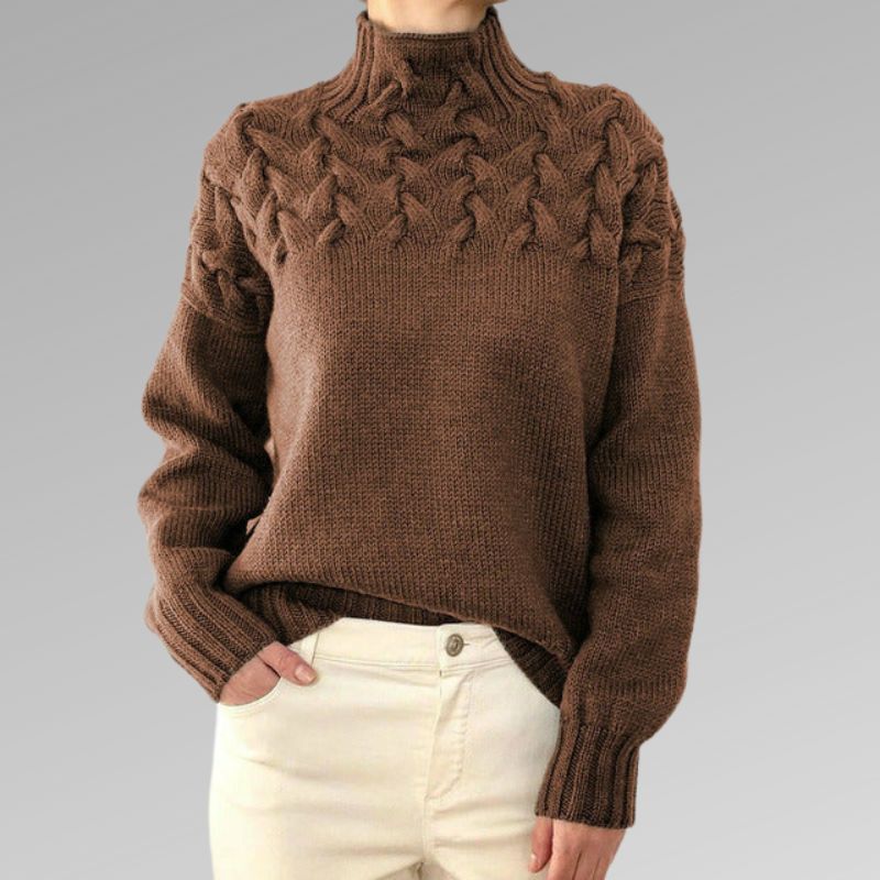 Ciana™ | Elegant Cable Jumper Sale