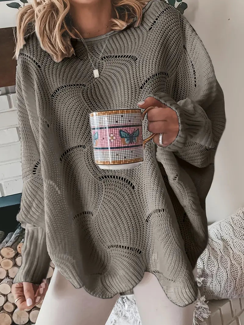 Alexa™ | Plain Knit Sweater