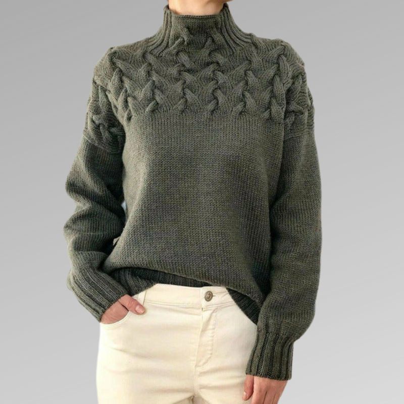Ciana™ | Elegant Cable Jumper Sale