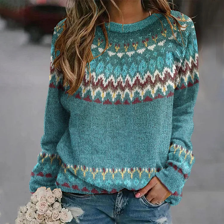 NICOLE™ | RETRO WAVE JUMPER