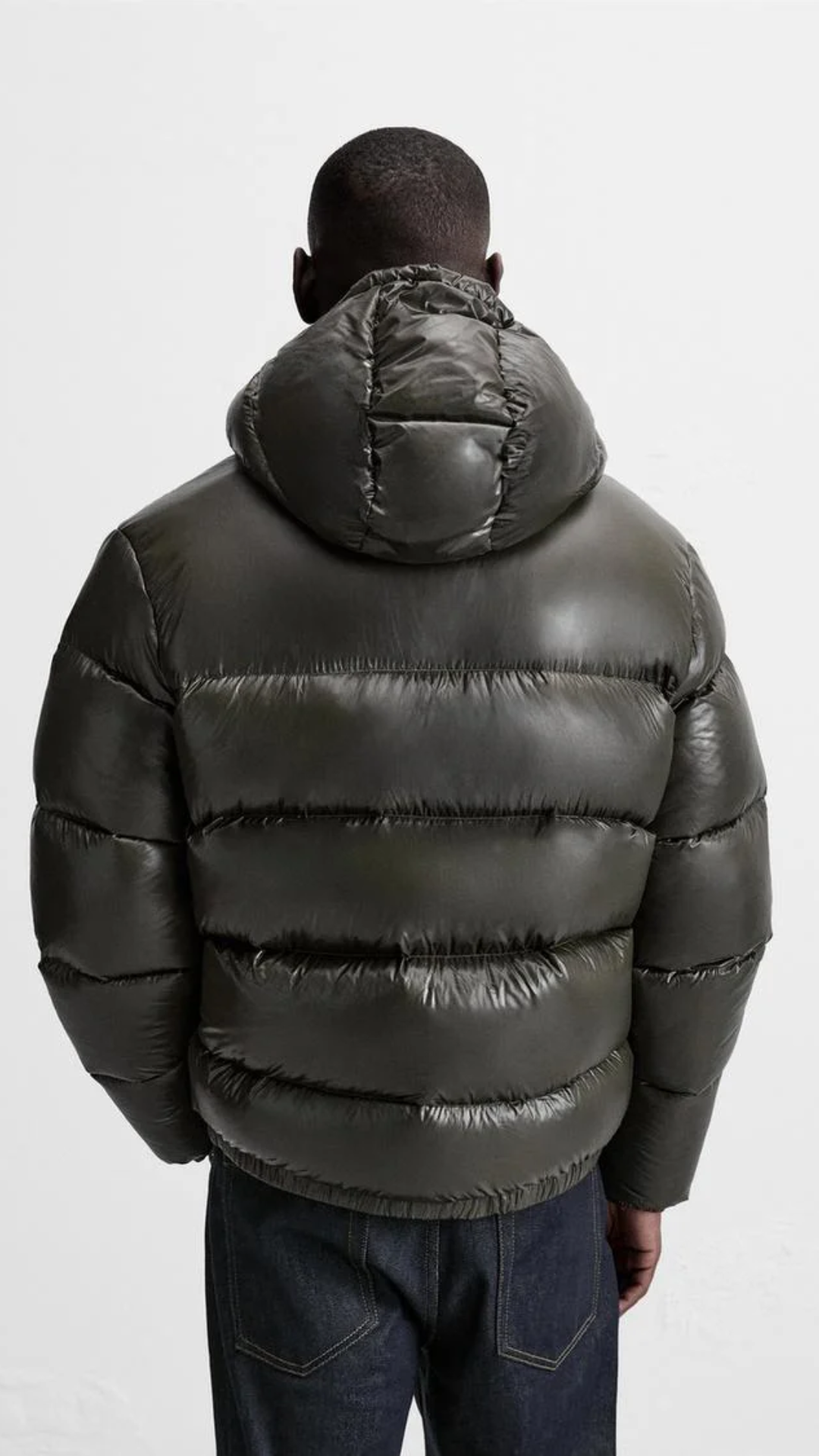100% Feather Down Puffer Jacket
