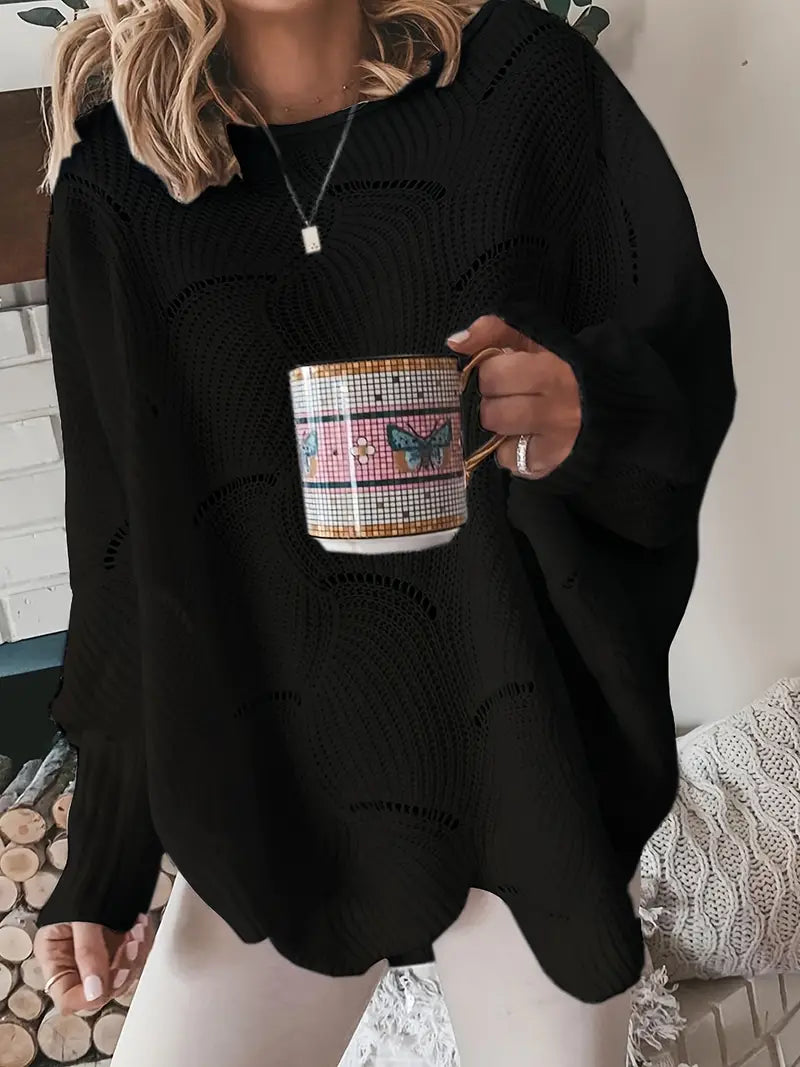 Alexa™ | Plain Knit Sweater