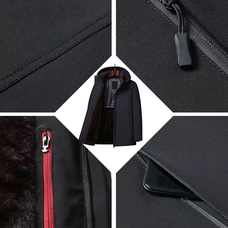 Max™ - Stylsih Thick Hooded Parka Coat