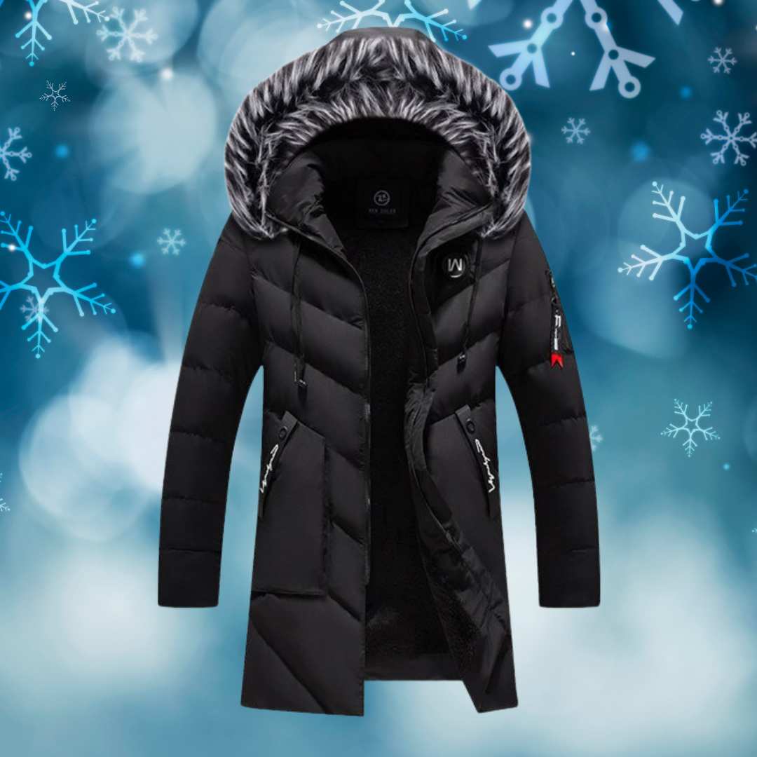 Maxim Super Warm Stylish Fur Hooded Jacket